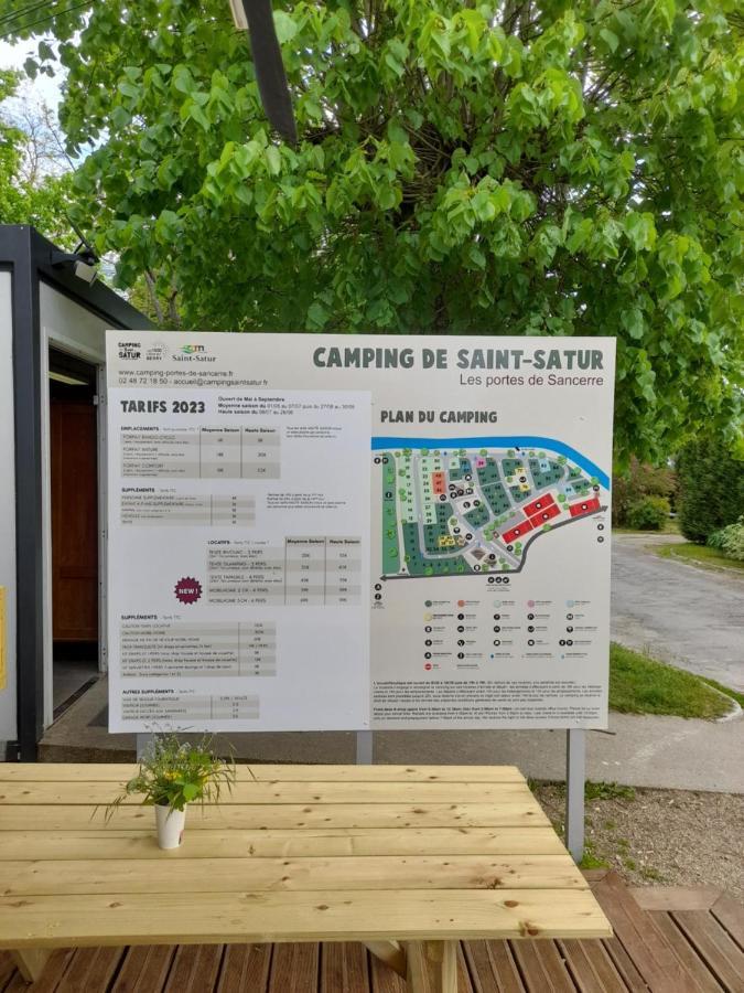 Camping Les Portes De Sancerre Saint-Satur Екстериор снимка